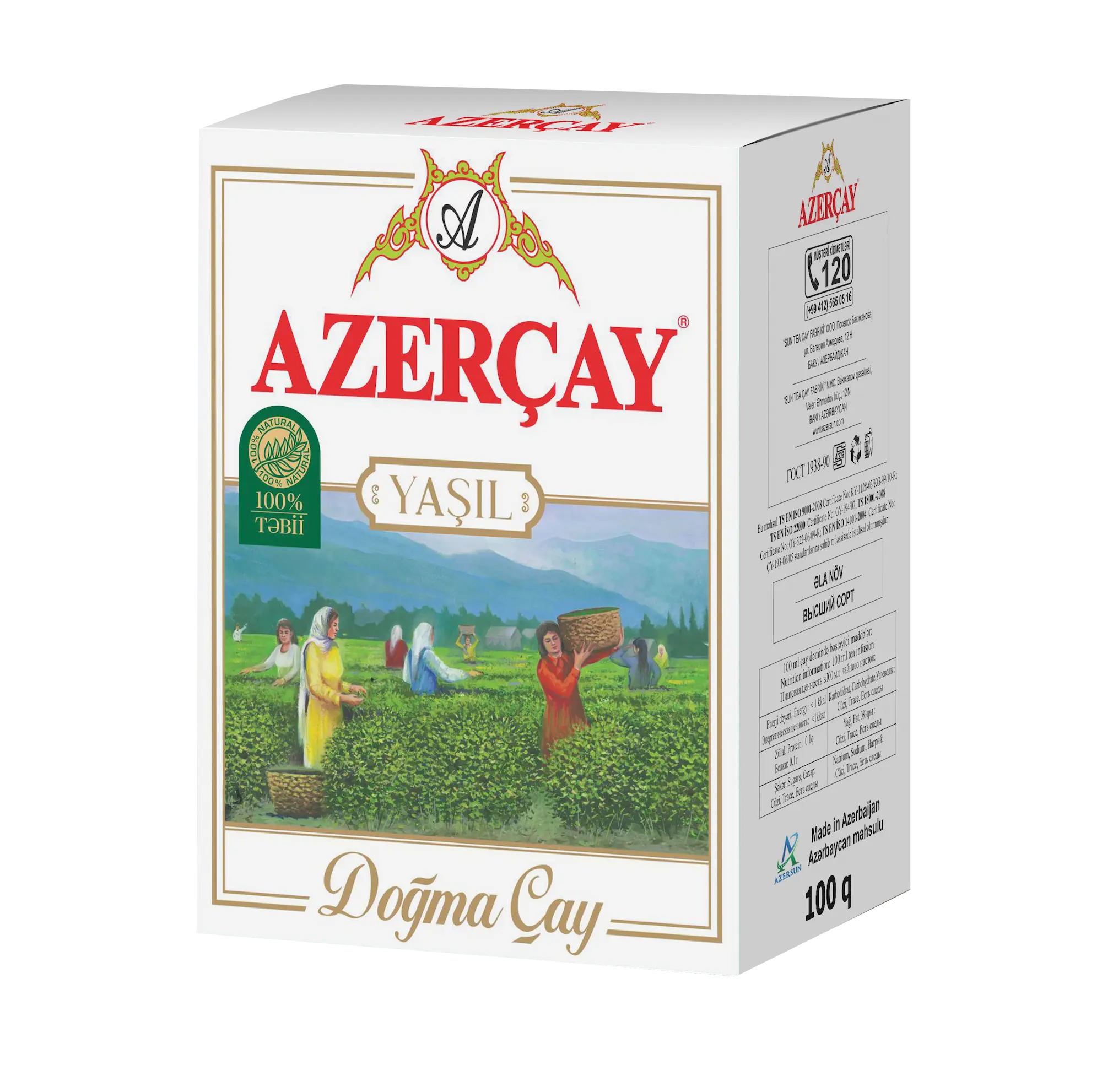 Azercay-Yasil-Cay-100