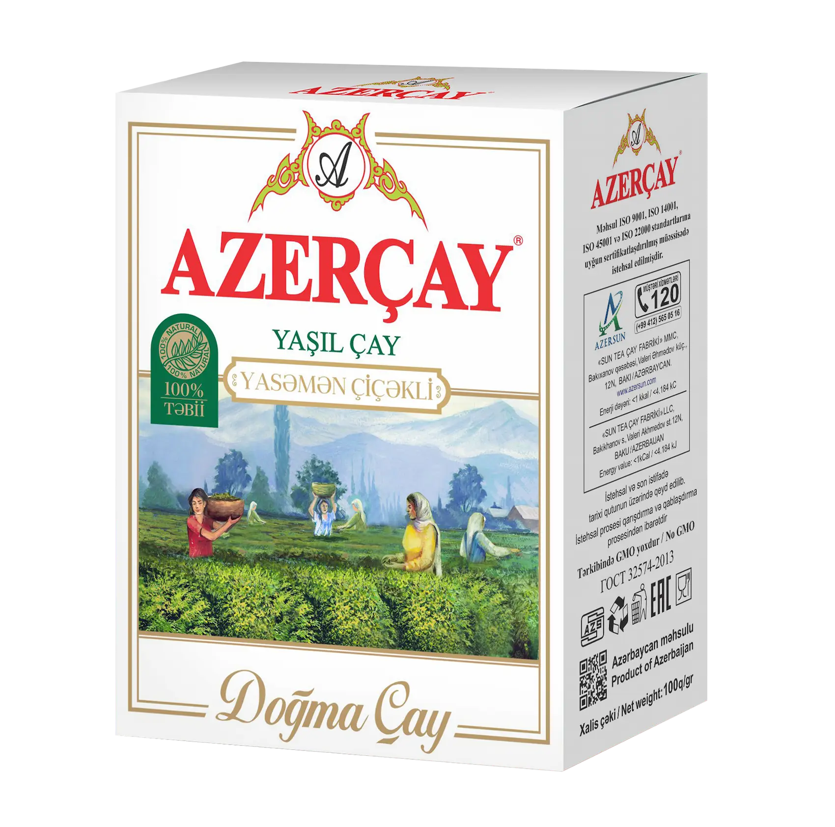 Azercay-Yasil-Cay-100